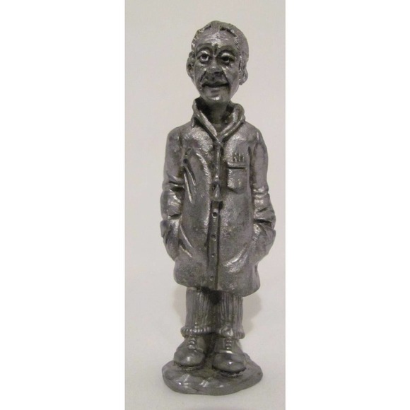 Other - Handcrafted Doctor Figure Dr. Career Pewter Usa Solid Miniature 4.25" Grad Gift